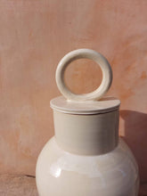 Load image into Gallery viewer, White Terracotta Lid Jar