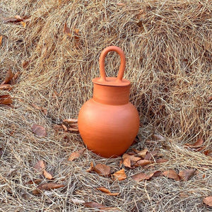 Terracotta Lid Jar