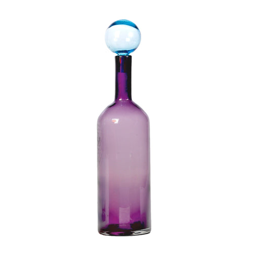 Bubbles and Bottles | Purple and Turquoise