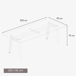 Tiptoe Meeting Table | 3 Sizes