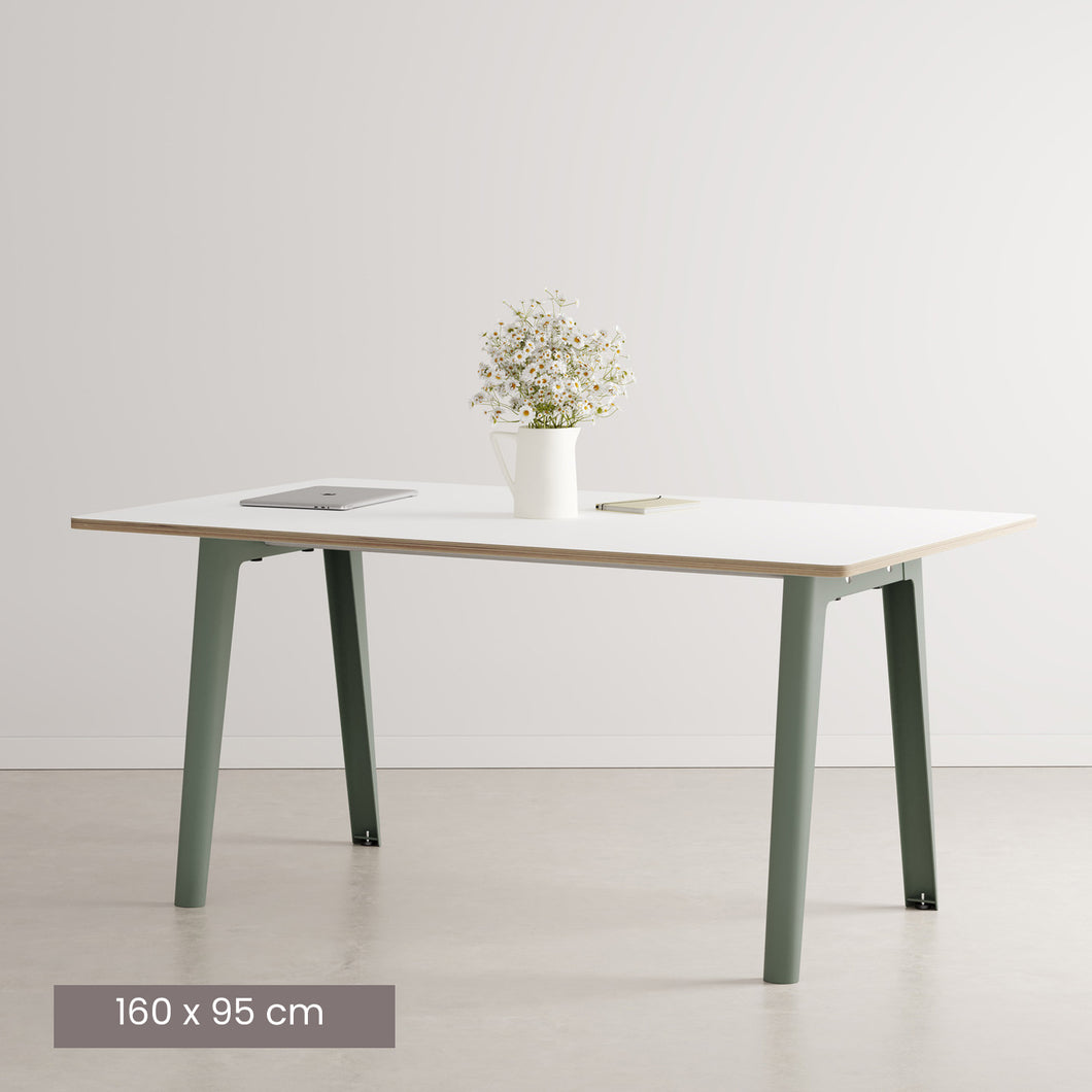TIPTOE New Modern Plywood Meeting Table | 3 Sizes