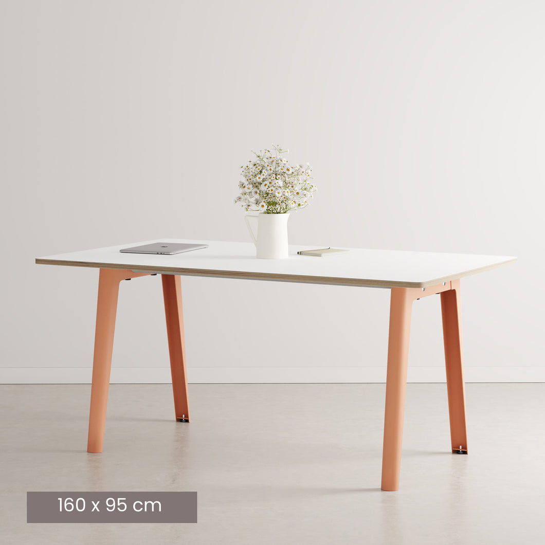 TIPTOE New Modern Plywood Meeting Table | 3 Sizes