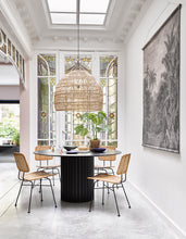 Load image into Gallery viewer, HKliving Purple Tall Swirl Wine Glass