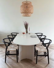 Load image into Gallery viewer, Monotone Plateau Oval Dining Table