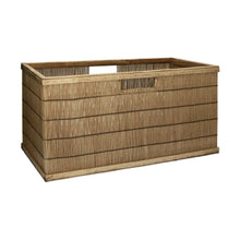 Load image into Gallery viewer, Shadow Bamboo Rectangular Basket