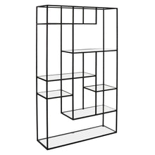 Load image into Gallery viewer, Eszential Large Glass Shelving Unit