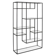 Load image into Gallery viewer, Eszential Large Glass Shelving Unit