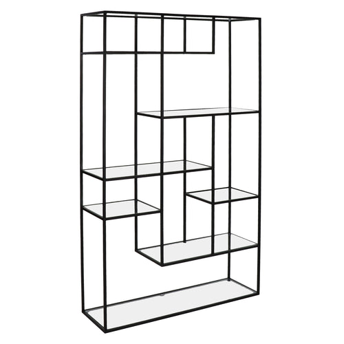 Eszential Large Glass Shelving Unit