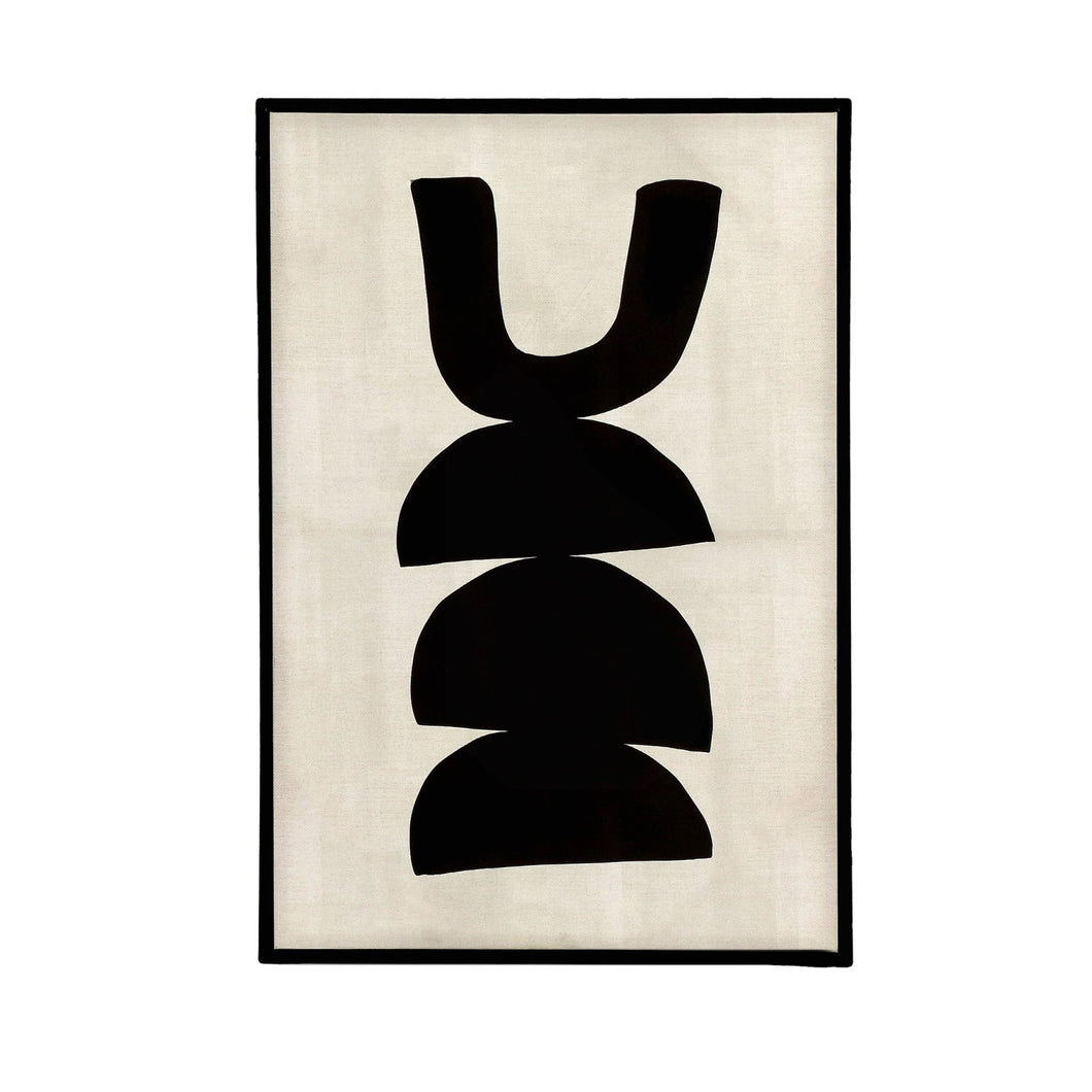 Equilibro Canvas With Frame - 1