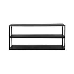 Eszential Black Rack | 3 Shelfs