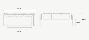 EASY Sofa - 3 seater