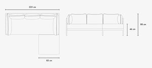 EASY Sofa - 3 seater corner