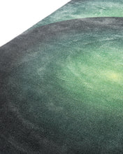 Load image into Gallery viewer, Oval Optical Rug in Dark Green