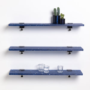 Blue Pacifico Recycled Plastic Bookshelf by Tiptoe | 2 Sizes