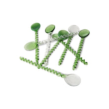 Load image into Gallery viewer, HKliving The Emeralds Twisted Glass Spoons Set of 4