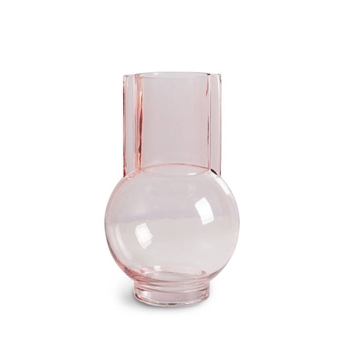 HKliving Glass Vase Sundae Pink