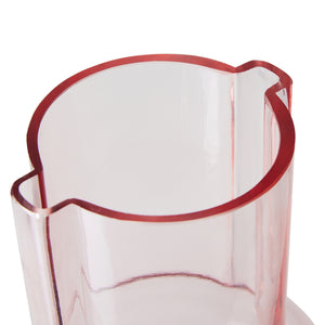 HKliving Glass Vase Sundae Pink