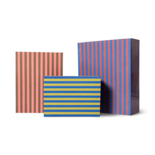 Load image into Gallery viewer, HKliving Dusk Striped Handmade Storage Box