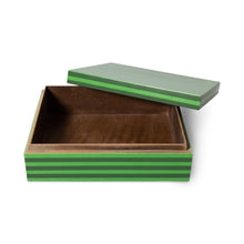 Load image into Gallery viewer, HKliving Dawn Striped Handmade Storage Box