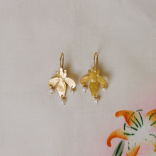 Load image into Gallery viewer, Vuelo Gold Plated Earrings