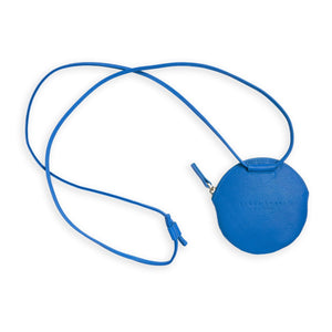 Carre Royal Mini Necklace Purse - Blue