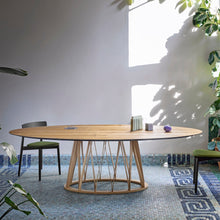 Load image into Gallery viewer, Acco Oval Dining Table