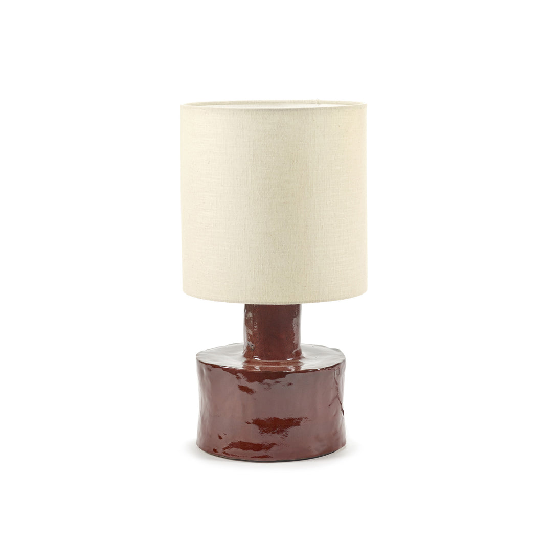 Catherine Red Ceramic Table Lamp