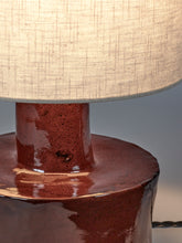 Load image into Gallery viewer, Catherine Red Ceramic Table Lamp