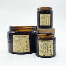 Load image into Gallery viewer, Rosemary Lavender &amp; Clary Sage Soy Wax Candle (500 ml)