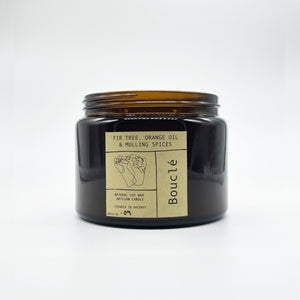 Fir Tree, Orange Oil & Mullin Spices Soy Wax Candle (500 ml)