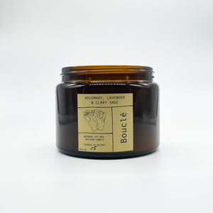 Rosemary Lavender & Clary Sage Soy Wax Candle (500 ml)