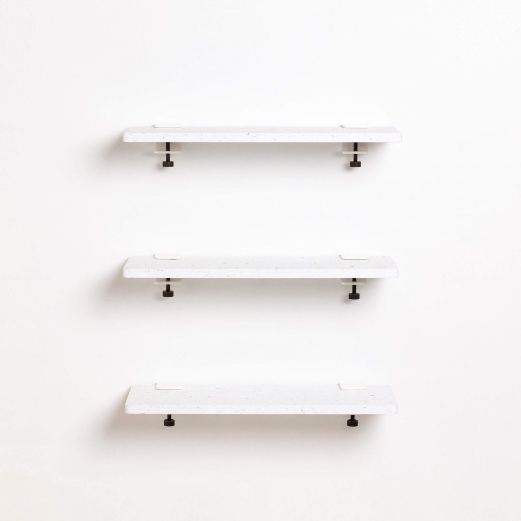 TIPTOE White Venezia Recycled Plastic Bookshelf | 4 Sizes