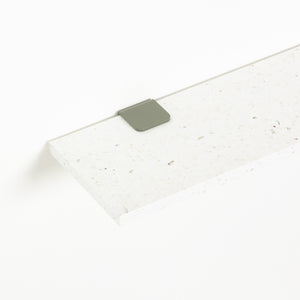 TIPTOE White Venezia Recycled Plastic Bookshelf | 4 Sizes