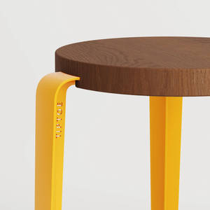 TIPTOE LOU Stool Wood