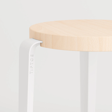 Load image into Gallery viewer, Tiptoe Lou Stool Wood