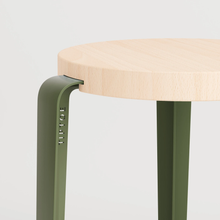 Load image into Gallery viewer, Tiptoe Lou Stool Wood