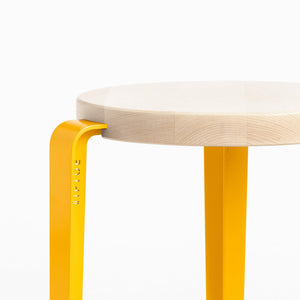 Tiptoe Lou Stool Wood