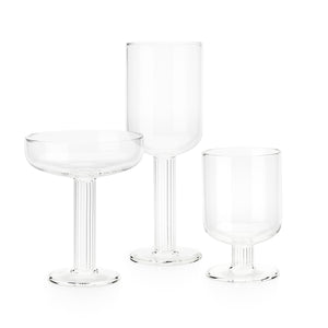Charlie Champagne Glass - Pair