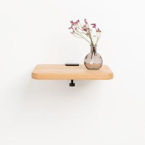 Solid Oak Bedside Table Top by Tiptoe
