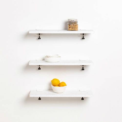 TIPTOE White Venezia Recycled Plastic Bookshelf | 4 Sizes