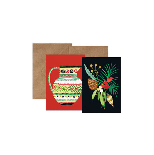 Christmas Mini Card Pack of 6