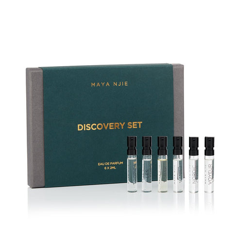 Maya Njie Discovery Set 6 x 2 ml Glass Vials