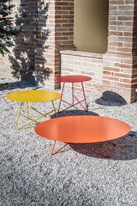 Ermione Metallo Outdoor Coffee Table - 3 Sizes