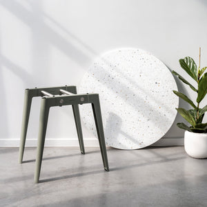 TIPTOE New Modern Round Table | Recycled Plastic