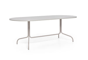 Friday Beige Oval Dining Table