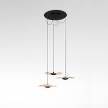 Load image into Gallery viewer, Ginger Wood Triple Pendant Cluster
