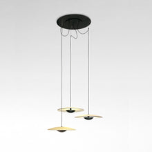 Load image into Gallery viewer, Ginger Metal Triple Pendant Cluster