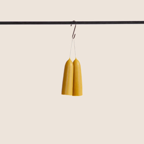 Stubby Candles Goldenrod
