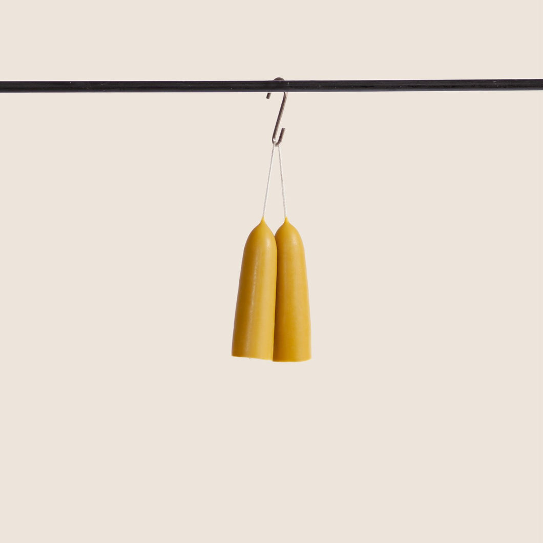 Stubby Candles Goldenrod