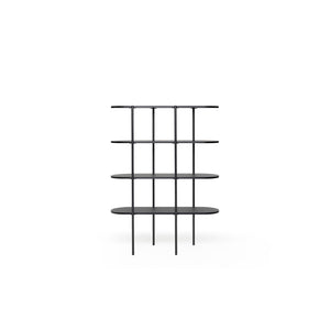 Sonia Black Shelving System High